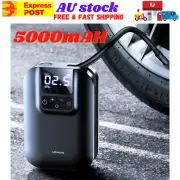 5000mAh LED Tyre Inflator Portable Mini Air Compressor Car Pump Rechargeable