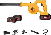 Electric Handheld Leaf Blower,Cordless Blowing/dust Removal Leaf Blower,Porous Cooling,Ergonomic Handle,750W Powerful Power,One Key Control Switch,for Clean up Leaf dust/Electrical dust Removal