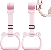 Crib Pull up Rings - Kids Walking Exercises Assistant,Handle Grip Cot Accessories Training Tool for Exercise Yard Play Daycare Walking Practice