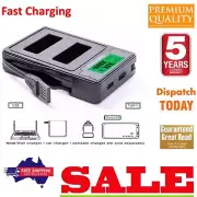 JJ LED DUAL Battery Charger for Canon LP-E12 LPE12 EOS 100D M M10 M100 Rebel SL1