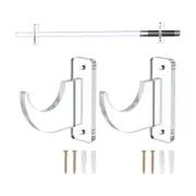 Baseball Bat Wall Mount Holder Acrylic Light Saber Stand Sword Holders