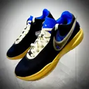 Nike Lebron XX UN Black Coconut Hyper Royal FN0941-001 Men's Size 6.5 Wmn's 8