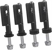 4PCS Mounting Pins for MaxTrax MKII Recovery/Traction Boards, Lockable Theftproof Safety Mounting Pins Set, Traction Board Mounting Kit Mounting Pins Kits