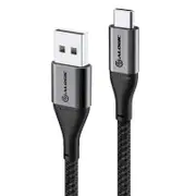[ULCA21.5-SGR] 1.5m Super Ultra USB 2.0 USB-C to USB-A Cable 3A/480Mbps Space Grey