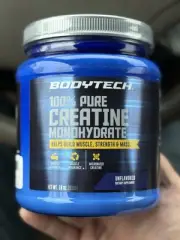 Bodytech 100% Pure Creatine Monohydrate Powder (18 Oz) Fast Shipping