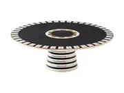 Maxwell & Williams Teas & C's Regency Footed Cake Stand Black Gift Boxed