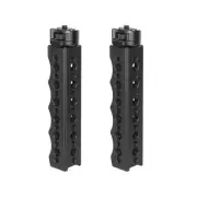 2Pcs CAMVATE 1/4" Camera Hand Grip Mount w/Cold Shoe fr Zhiyun WEEBILL-S Gimbal