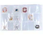 Transparent Jewellery Storage Book, Jewellery Storage, Anti-Oxidation, Earrings Storage, Jewellery Box, Travel Earring Ring, Jewellery Organisers