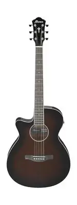 Ibanez AEG7 Left-handed Acoustic-electric Guitar - Dark Violin Sunburst