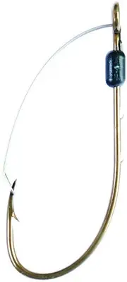 Eagle Claw 449WAH-4 Weedless Baitholder Hook Size 4 Forged 2