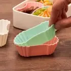 3Pcs Soft Bento Box Compartment Rice And Vegetable Roll Accessories