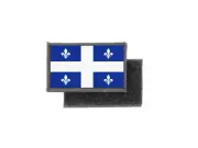 Patch Printed Badge Flag Canada Quebec