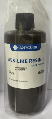 ANYCUBIC ABS-Like Resin + Gray UV Wavelength 365-405nm