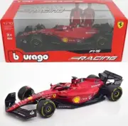 Bburago 2022 Formula One F1 Ferrari Racing F1-75 Charles Leclerc #16 1:18