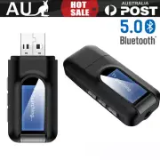 USB Dongle 2 IN 1 Bluetooth 5.0 Audio Receiver Stereo Transmitter Adapter AUX