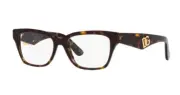 Dolce & Gabbana DG3370 502 52 Eyeglasses Tortoise Optical Frame