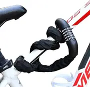 Bike Lock Combination, High Security Combination Cable Lock for Gates, Safety Tool for Fences, Skateboards, Garage Gates, Scooters, Motorcycles