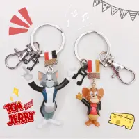 在飛比找蝦皮購物優惠-DIY TOM and JERRY 湯姆與傑利鑰匙圈吊飾