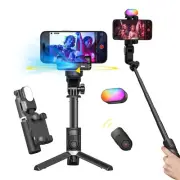 Gimbal Stabilizer for Smartphone, 4 in 1 Phone Gimbal w/360° Rotation for i