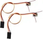 SING F LTD 2Pcs RC Micro Brushed Motor ESC Bidirectional Speed Controller 1A 5V for Mini RC Car Buggies Planes