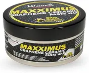 WaveX Ceramic Graphene Paste Wax Infused With Sio2 160G Premium Graphene Rich Wax For Superior Hydrophobicity, Gloss And Paint Protection