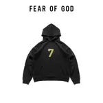 【MR.W】FEAR OF GOD 7TH 大LOGO數字7植絨紮染連帽衛衣 帽衫 重磅長袖帽T 寬鬆 OVERSIZE