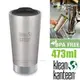 【美國 Klean Kanteen】16oz/473ml 正食品級18/8 雙層不鏽鋼保溫杯(附杯蓋).可利鋼杯.KK水杯.環保隨行杯.保溫保冰/K16VSSC-BS 原色鋼