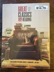 Great Classics For Reading 3 CD - Bach, Mozart, Beethoven, Debussy