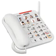 vTech CareLine DECT Corded Deskset Phone Desk Telephone w/Handsfree Speakerphone
