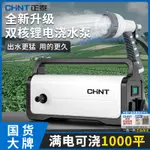 正泰充電式抽水泵澆菜神器小型自動抽水器農用灌溉戶外澆地抽水機