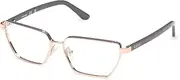 [GUESS] GU50123 028 Shiny Rose Gold 55/14/140 Women's Glasses, 028 Shiny Rose Gold, 55/14/140