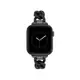 【NINE WEST】Apple watch 質感鍊條蘋果錶帶 - 質感鍊條 俐落黑 38/40/41mm