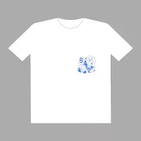 在飛比找博客來優惠-小球(莊鵑瑛) / 巴斯特耳朵 - 短袖T-shirt 白(