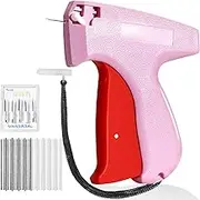 ANTAND Stitch Gun for Clothes, Tagging Gun for Clothing, Micro Handheld Tag Gun Quick Stitch Sewing Gun, Portable Quick Clothing Fixer Hemming Tool Includes 6 Needles and 1000 Black White Fasteners