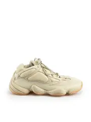 Adidas X Yeezy Ecru Suede 500 Blush Trainers