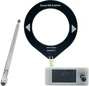 Snblzhef SI4732 Mini Radio Receiver 9.9KHz-181MHz+2XAntenna Portable Shortwave Radio Receiver SW LW AM FM SSB SI4732 Radio A