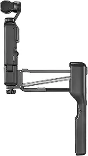 XBERSTAR Handheld Stabilizer for DJI Osmo Pocket 3 Head Handheld Stabilizer Collapsible Z-Axis Shock Absorber Compatible with DJI Osmo Pocket Camera Gimbal (Black)