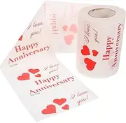 [Healeved] Soft Absorbent Printed Toilet Paper Rolls Bulk Pack Perfect for Home Office