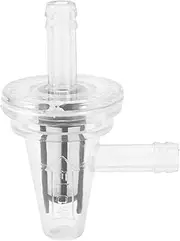 Justivana 3Pcs Universal Motorcycle Right Angle Inline Fuel Filter 1/4Inch 6mm Hose Lines for