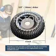 4Inch Carbide Sanding Carving Shaping Disc For Angle-Grinder Grinding Wheel3