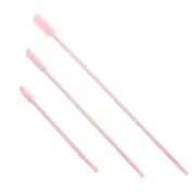 3 Pcs Pink Spatula Peanut Butter Makeup Silicone Cream Cake Spreader
