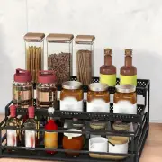 Spice Rack Organizer Countertop Spice Storage Holder Jars Spice Bottles