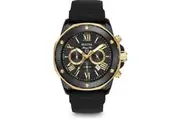 Bulova Men's Marine Star Black Dial Watch - 98B278