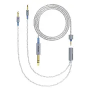 Dekoni Audio Ensemble 1/4"" 52"" Braided Cable with 3.5mm Headphone Connectors