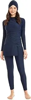 [seafanny] Women Modest Swimsuit Long Sleeve Burkini Full Cover Muslim Swimwear