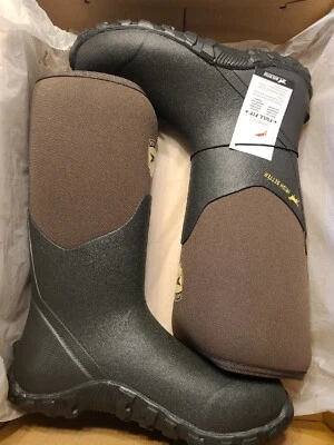 Irish Setter MudTrek 15" Waterproof Full Fit Rubber Boots (Men's 11) Brown 4839