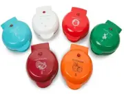 Nostalgia My Mini Holiday Shaped Waffle Makers - Choose