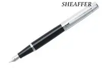 在飛比找Yahoo!奇摩拍賣優惠-【Pen筆】SHEAFFER西華 300系列黑桿銀套鋼筆 F