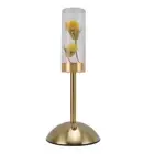 Cordless Table Lamp Eternal Flower Table Lamp Stepless Dimming For Bedroom