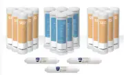 21 piece RO Reverse Osmosis Replacement Water Filters Sediment/Carbon/Inline USA
